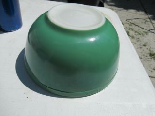 Pyrex Vintage Green Primary Colors Mixing Bowl 403