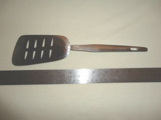 VINTAGE STAINLESS 18/8 PACIFIC SLOTTED ANGLED BLADE SPATULA 12 