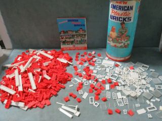 Vintage Halsam American Plastic Bricks Set 755