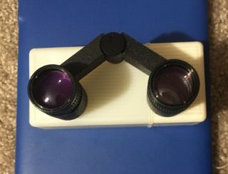 Vintage Apeha - Mini Opera Glasses Binoculars 2.  5 X 17.  5 Russia