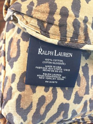 VTG HTF Ralph Lauren Aragon Twin Comforter 7