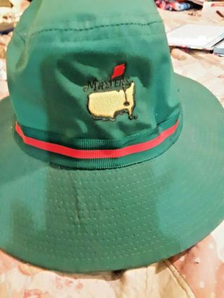 Masters Augusta National Golf Bucket Hat Derby Hat Made In Usa Vintage