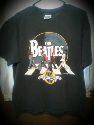 Vintage Beatles 25th Anniversary Abby Road T Shirt 1994 Size Large.