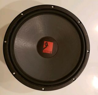 Vintage Rockford Fosgate Series 1 Subwoofer 15 Inch 4oh Early 90s Sppr 154