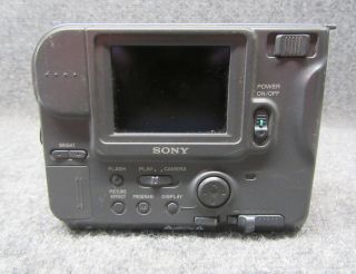 Vintage Sony MVC - FD75 FD Mavica 10x Zoom 0.  35MP Floppy Disk Digital Still Camera 2