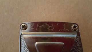 Vintage Lufkin W7312 Mezumatic White Clad Power Tape Measure 12 FT.  3/4 