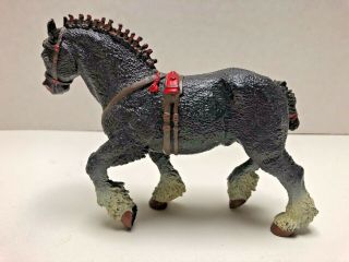 Vintage Safari Ltd Clydesdale Horse From 1991