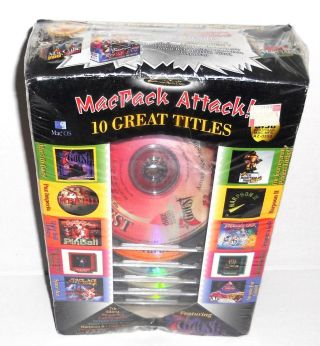 Vintage Macpack Attack For Mac Os 10 Great Games On 5 Discs Factory