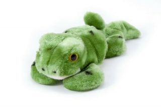Dakin 1976 Vintage Froglegs Baby Frog Bean Bag Plush Toy • Stuffed Animal 11 "
