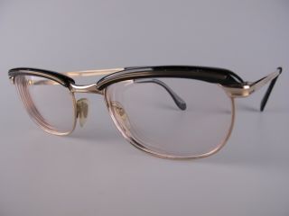 Vintage Metzler 1/10 12k Gold Filled Eyeglasses Size 52 - 20 140 Made In Germany