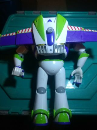 Vintage 90s Toy Story Buzz Lightyear Figure Disney Pixar 1995 12 inches 2