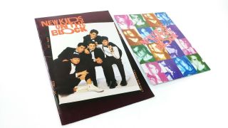 Kids On The Block Vintage Poster Book And Photo Album