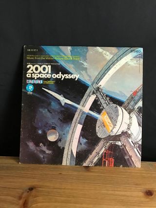 1968 Vintage Vinyl 2001 A Space Odyssey Lp Mgm Records Soundtrack