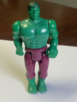 [vintage] 1975 Mego Pocket Heroes Marvel The Incredible Hulk 3.  75” Figure