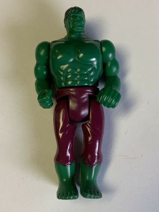 [Vintage] 1975 MEGO Pocket Heroes Marvel The Incredible Hulk 3.  75” Figure 2