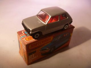 Vintage Lesney Matchbox Superfast Boxed Renault 5tl