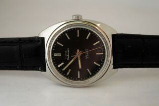 Hmt Kohinoor Black Dial Vintage Men ' s 17 Jewel Para Shock Wrist Watch 4