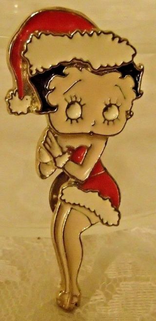 Vintage Betty Boop Pin 1994 Starline Fleiscker Studios King Features