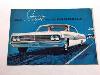 1962 Oldsmobile Starfire Coupe And Convertible Vintage Car Sales Brochure
