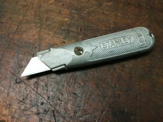 Vintage Stanley No 199 Box Knife,  Utility Knife,  Fixed Blade