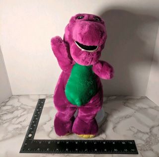 Vintage Barney The Dinosaur Plush Toy 13 " 1993 Lyons Group For Golden Bear Co