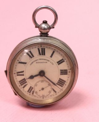 Vintage Simpsons Brighton Ltd Mechanical Pocket Watch Spares/repairs - A08