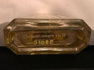 FAB Vintage CIE Lavish Cologne Body Splash 8 fl.  oz Full Bottle 3