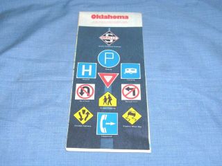 316 - Vintage Skelly Oil And Gas Road Map Of Oklahoma - 1970 