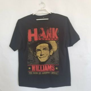 Vintage Hank Williams The King Of Country T Shirt Xl