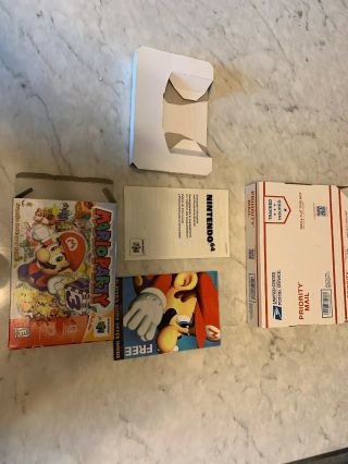 Collectible & Authentic Vintage Nintendo 64 N64 Mario Party 3 / Only Box Great