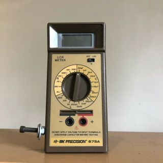 Vintage Bk Precision 875a Handheld Lcr Meter