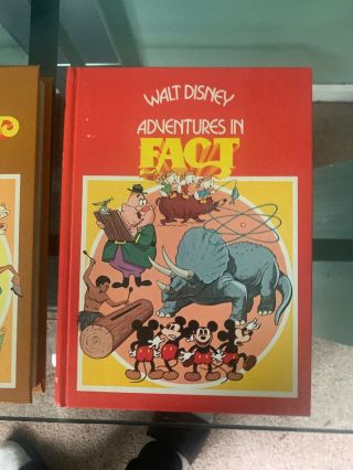 Vintage Set Of 4 Walt Disney Parade Books 1977 Golden Press 4