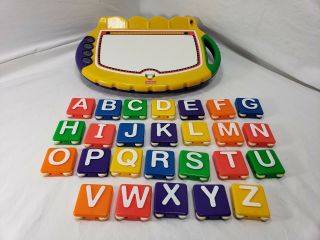 Vintage 2000 Fisher Price Electronic Learning Sensations Play With Letters Desk