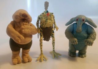 Vintage Star Wars Sy Snootles And Max Rebo Band Rotj Action Figures No Accessory