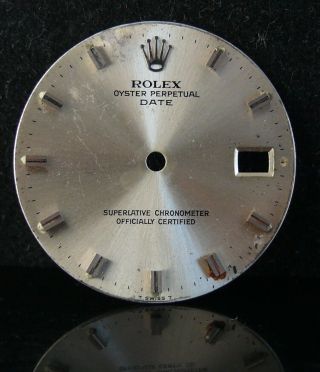 Vintage Rolex Oyster Perpetual Date 1500 1501 Dial