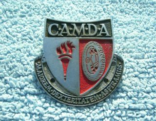 Vintage 1950s Camda - Institute Of Advanced Motorists Car Badge - Automobile Emblem