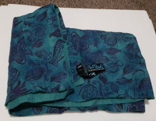 Vintage Therm - A - Rest Pack Towl Camping Hiking Quick Dry 40” Towel Marine Print