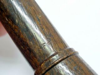 Vintage KUNG 6 F 6 FRUITWOOD DESCANT RECORDER KEY of C SWISS WOODWIND INSTRUMENT 5