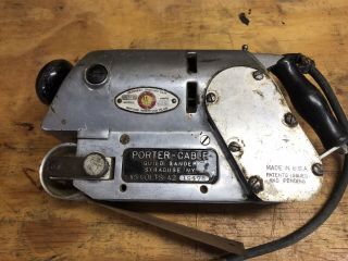 Vintage Porter - Cable A - 2 Guild Sander - Locomotive Style - - Parts Only