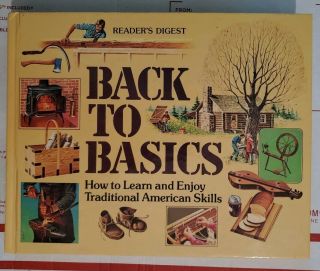 Vintage Readers Digest Back To Basics How To Learn American Skills Book
