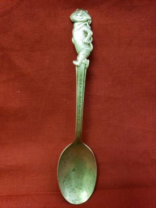 Vintage Kellogg Co.  Old Company Plate " Tony The Tiger " Spoon Is 1965