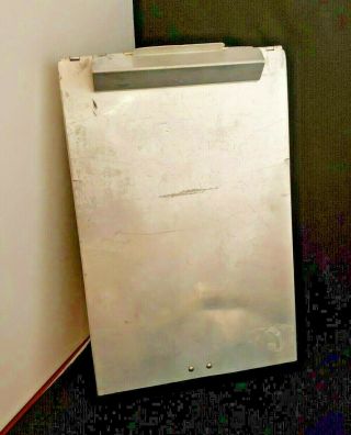 Vintage Redi - Rite Aluminum Metal Clipboard Case Folder With Storage • Rr - 8512