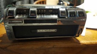 Vintage Deluxe Eight 8 Track Tape Player Car Auto Truck Stereo