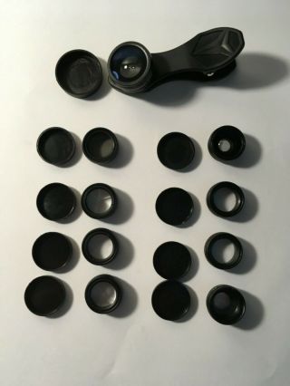 Camera lenses - phone lenses attachments (9 lenses and a case) takes great pictures 2