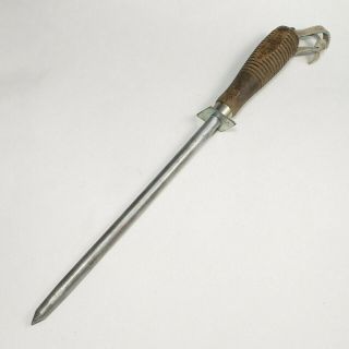 Old Hickory Sharpening Steel / Knife Honing Rod Tru - Edge Ontario Usa Vintage