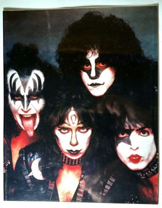 Kiss: Vintage Creatures Of The Night 8x10 (brazil Album Cover) Vgc Carr,  Vinnie