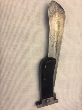 Vintage Wwii Case Xx Pilot Aaf Survival Folding Machete Blade Knife 15 - 1/2 " Long
