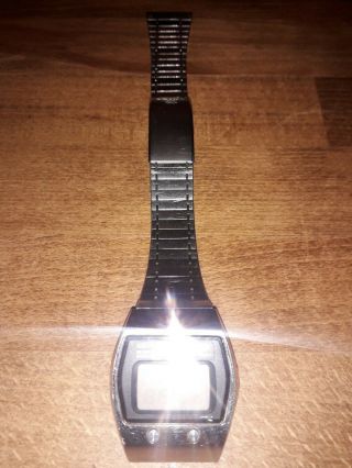 Vintage Seiko Quartz Chronograph Watch.  Spares Or Repairs