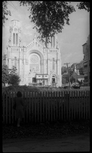 Bb1 Xs Vintage Amateur Negative To Make Photo From - Quebec Canada Building