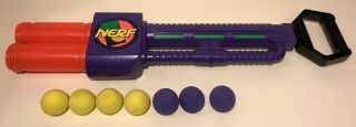 Vintage Retro 1991 Kenner Nerf Master Blaster W/ 7 Balls
